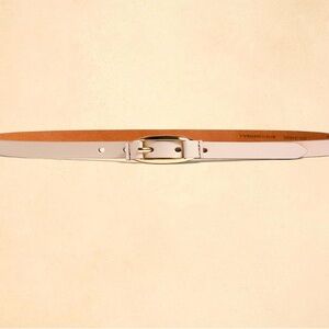 Banana Republic Skinny Trouser Belt in bone